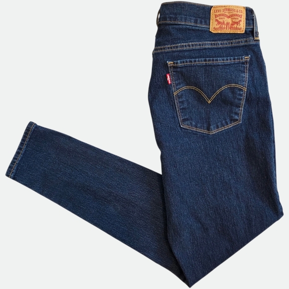 Levis Strauss Denim - Levi’s 711 Skinny Jeans – Dark Wash – 31x28